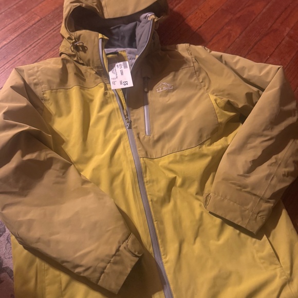 Men’s LL BEAN wildcat shell Jacket no inner fleece size large - Picture 3 of 7